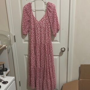Nordstrom Pink Floral maxi